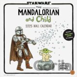 Star Wars The Mandalorian and Child 2025 Wall Calendar