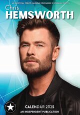 Nástenný kalendár 2025: Chris Hemsworth