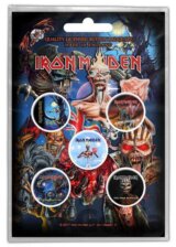 Set 5 odznakov Iron Maiden: Later Albums
