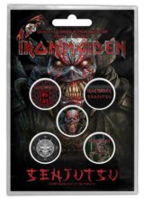 Set 5 odznakov Iron Maiden: Senjutsu