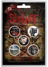 Set 5 odznakov Slipknot: Alba