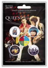 Set 5 odznakov Queen: Later Albums