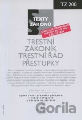 Trestní zákoník, Trestní řád, Přestupky, právní stav ke dni 5.1.2012