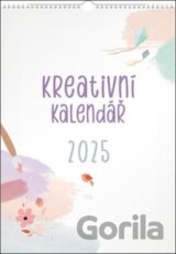 Kreativní kalendář 2025 - nástěnný kalendář