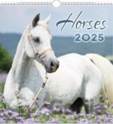 Horses 2025 - nástěnný kalendář