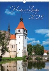 Hrad a zámky 2025 - nástěnný kalendář