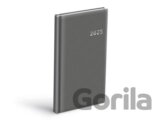 Týdenní diář 2025 PVC dark gray