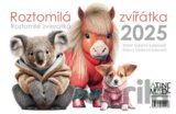 Kalendář 2025 Roztomilá zvířátka, stolní, týdenní,
