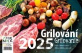 Kalendář 2025 Grilování, stolní, týdenní