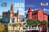 Kalendář 2025 Hrady a zámky, stolní, týdenní