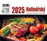 Kalendář 2025 Kulinářský, stolní, týdenní