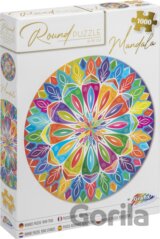 Puzzle kulaté Mandala