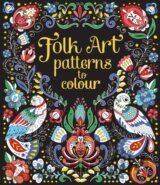 Folk Art Patterns to Colour