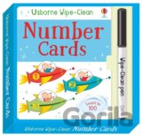 Wipe-clean number cards