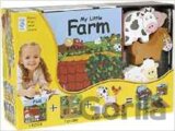 My Little Book about The Farm (Book, Wooden Toy & 16-piece Puzzle)