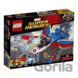 LEGO Super Heroes 76076 Kapitán America a naháňačka v stíhačke