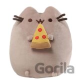 Pusheen a pizza