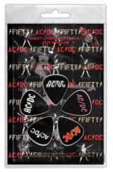 Gitarové trsátka AC/DC: Fifty set 5 ks