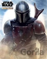 Plagát Star Wars: TV seriál The Mandalorian V piesku