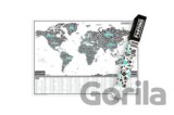 Stírací mapa světa F*#?ING World