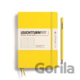 Leuchtturm1917 Zápisník Lemon Medium A5 tečkovaný