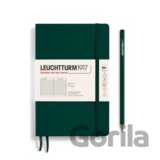 Leuchtturm1917 Zápisník Forest Green Softcover B6+ linkovaný