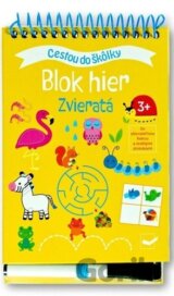 Cestou do škôlky: Blok hier Zvieratá 3+