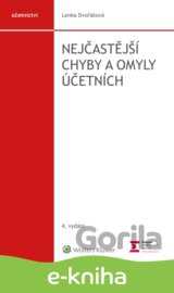 Nejčastější chyby a omyly účetních, 4. vydání