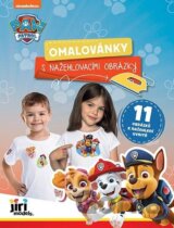 Omalovánky s nažehlovacími obrázky Tlapková patrola