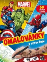 Vymaľovanky s tetovačkami - Marvel