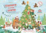Kniha so samolepkami - Vianoce na celom svete