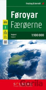 Faerské ostrovy-Foroyar 1:100 000
