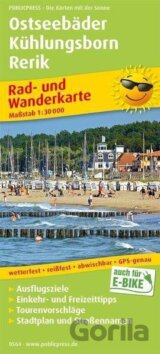 Ostseebad Kühlungsborn-Rerik 1:30 000 / cyklistická a turistická mapa