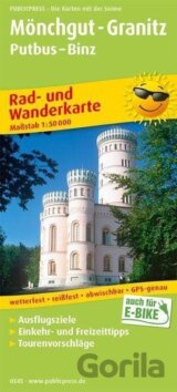 Mönchgut-Granitz, Putbus-Binz 1:50 000 / cyklistická a turistická mapa