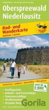 Oberspreewald-Niederlausitz 1:60 000 / cyklistická a turistická mapa
