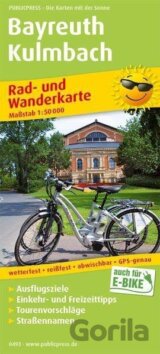 Bayreuth-Kulmbach 1:50 000 / cyklistická a turistická mapa