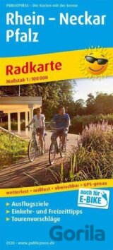 Rýn-Neckar-Falc 1:100 000 / cyklistická mapa