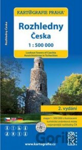 Rozhledny Česka 1:500 000