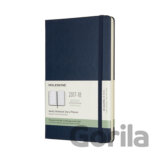 Moleskine – 18-mesačný plánovací zápisník modrý 2017/2018