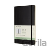 Moleskine – 18-mesačný plánovací zápisník čierny 2017/2018