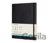 Moleskine – 18-mesačný čierny diár 2017/2018