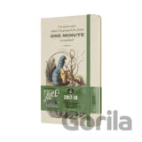 Moleskine – 18-mesačný plánovací zápisník Alica v krajine zázrakov biely 2017/2018