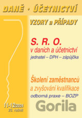 Daně, účetnictví, vzory a případy č. 11-12 / 2024 - Společnost s ručením omezeným v účetnictví a daních