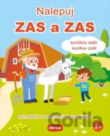 Nalepuj ZAS a ZAS - Koníčkův sešit / Koníkov zošit - snímatelné / snímatelné samolepky (CZ/SK vydání)