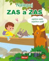 Nalepuj ZAS a ZAS Zajíčkův sešit / zajačikov zošit snímatelné / snímateľné samolepky