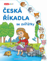 Česká říkadla se zvířátky Modrá kniha