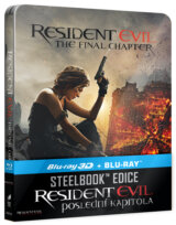 Resident Evil: Poslední kapitola (3D+ 2D - 2 x Blu-ray) - Steelbook
