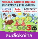 3CD-Večerníčky-Danka a Janka, Maťko a Kubko, Psíček a Mačička. (autorov Kolektív