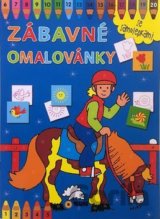 Zábavné omalovánky (Modré)