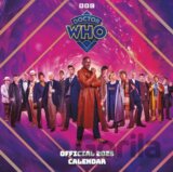 Oficiálny nástenný kalendár BBC 2025: Doctor Who Classic s plagátom